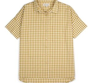 Tradlands Box Top in Golden Gingham